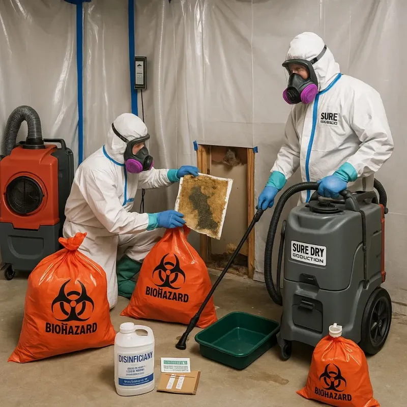 Contaminated Water Handling Protocols process in West End, NY